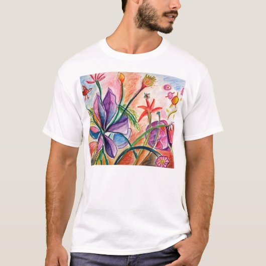 Orchideen-Power T-Shirt (Vorderseite)