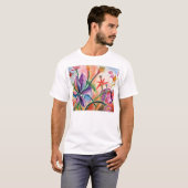 Orchideen-Power T-Shirt (Vorne ganz)