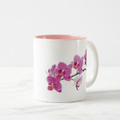 ORCHIDEEN-SCHALE ZWEIFARBIGE TASSE (VorderseiteRechts)