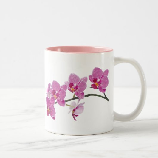 ORCHIDEEN-SCHALE ZWEIFARBIGE TASSE (Rechts)