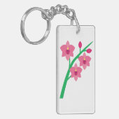 Orchideen Schlüsselanhänger (Vorderseite links)