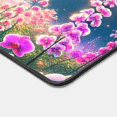 Orchideen Schreibtischunterlage (Ecke)