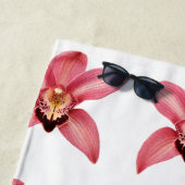 Orchideen Strandtuch (Beispiel)