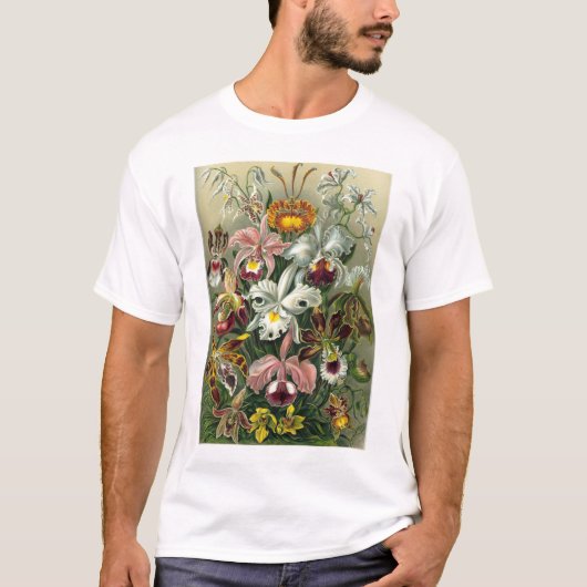 Orchideen T-Shirt (Vorderseite)