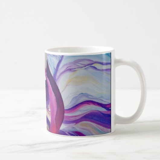 Orchideen-Tasse Kaffeetasse (Rechts)
