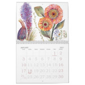 Orchideen und andere Blumen Kalender (Jan 2027)
