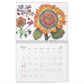 Orchideen und andere Blumen Kalender (Mär 2027)