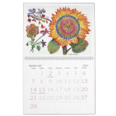 Orchideen und andere Blumen Kalender (Feb 2027)