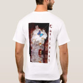 Orchideen und Butterflys T-Shirt (Rückseite)