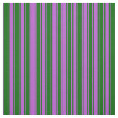 Orchideen und dunkelgrüne Linien Stoff (Muster)
