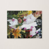 Orchideen und Eisen Puzzle (Horizontal)