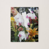 Orchideen und Eisen Puzzle (Vertikal)