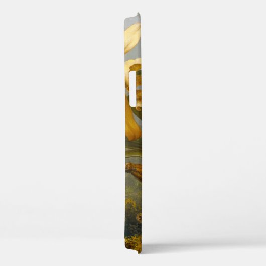 Orchideen und Hummingbird Heade Case-Mate iPhone Hülle (Rückseite / Rechts)