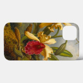 Orchideen und Hummingbird Heade Case-Mate iPhone Hülle (Rückseite (Horizontal))
