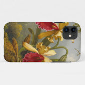 Orchideen und Hummingbird Heade Case-Mate iPhone Hülle (Rückseite (Horizontal))