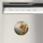 Orchideen und Hummingbird Heade Magnet (In Situ (Geschirrspüler))