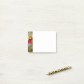 Orchideen und Hummingbird Heade Post-it Klebezettel (Auf Schreibtisch)