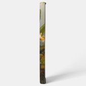 Orchideen und Hummingbird Heade Samsung Galaxy Hülle (Linke Seite)