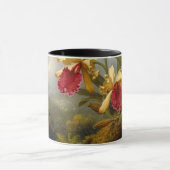 Orchideen und Hummingbird Heade Tasse (Zentrum)