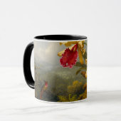 Orchideen und Hummingbird Heade Tasse (Vorderseite Links)