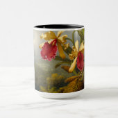 Orchideen und Hummingbird Heade Tasse (Zentrum)