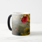 Orchideen und Hummingbird Heade Verwandlungstasse (Vorderseite Links)