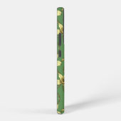 Orchideen und Ketten, gelb und kelgrün Samsung Galaxy Hülle (Rechte Seite)