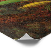 Orchideen und Kolibri von Martin Johnson Heade P Poster (Ecke)