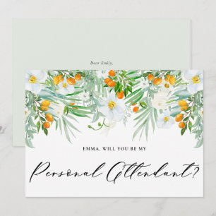 Orchideen und Kumquats seien mein persönlicher Beg Einladung