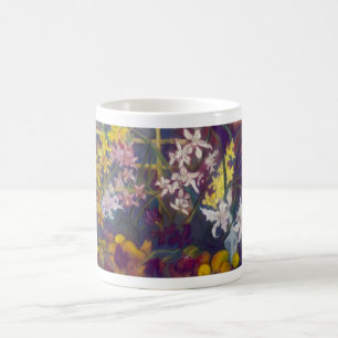 Orchideen-Ursprung IX, FauveArts.com Kaffeetasse