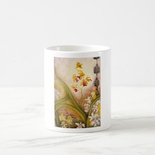 Orchideen-Ursprung X, FauveArts.com Kaffeetasse (Mittel)