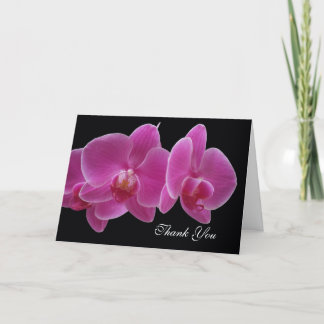 Orchideen-Verwaltungsfachleute-Tageskarte Dankeskarte