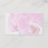 Orchideen Visitenkarte (Rückseite)