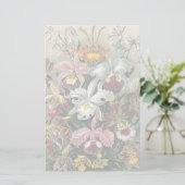 Orchideen von Ernst Haeckel Briefpapier (Stehend Vorderseite)