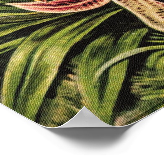 Orchideen von Ernst Haeckel Poster (Ecke)