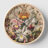 Orchideen von Ernst Haeckel Uhr (Vorderseite)