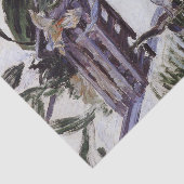Orchideen von Gustave Caillebotte Tissue Paper Seidenpapier (Ausschnitt)