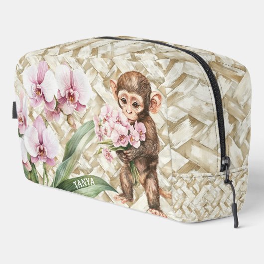 Orchideen | Zusammensetzung Waschbeutel (Rechte Ecke)