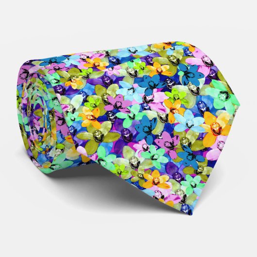 Orchideenfarbe, Krawatte (Gerollt)