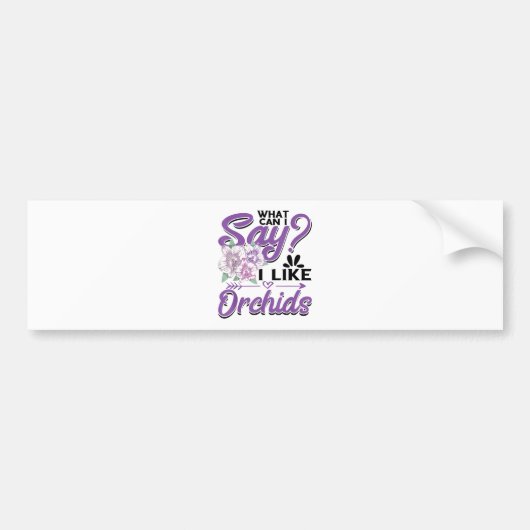 Orchideengärtnerei Autoaufkleber (Vorne)