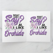 Orchideengärtnerei Karte (Innenseite)