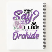 Orchideengärtnerei Notizblock (Rückseite)