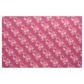 Orchideengewebe aus rotem Kunstmuster Stoff (Fat Quarter (45,7 x 55,9 cm))
