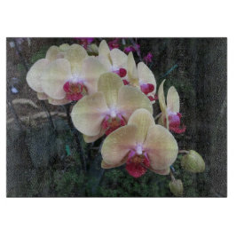 Orchideenglasschneidenbrett Schneidebrett