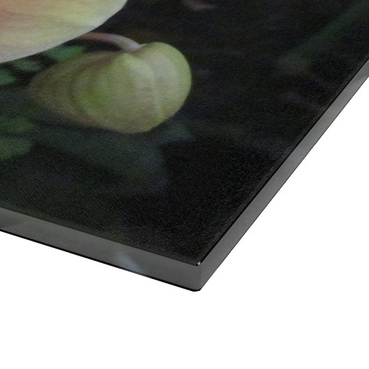 Orchideenglasschneidenbrett Schneidebrett (Ecke)