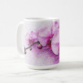 Orchideenhimmelsserenade Kaffeetasse (Vorderseite Links)