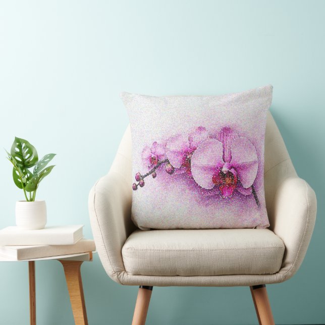 Orchideenhimmelsserenade Kissen (Stuhl )