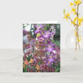 Orchideenkarte Karte (Gelbe Blume)