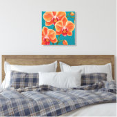 Orchideenmalerei Leinwanddruck (Insitu (Schlafzimmer))
