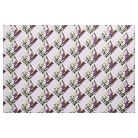 Orchideenmode Stoff (Fat Quarter (45,7 x 55,9 cm))